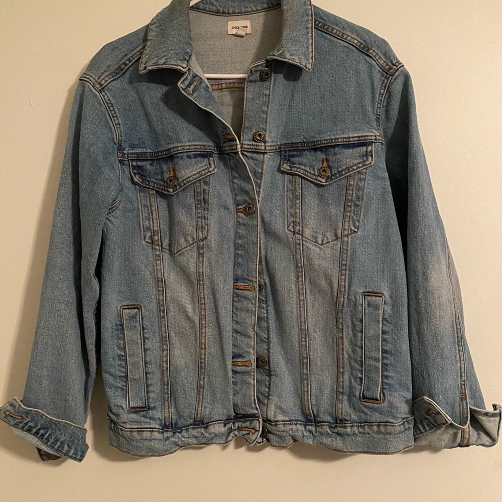 Light wash Denim jacket.